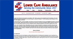 Desktop Screenshot of lowercapeambulance.org